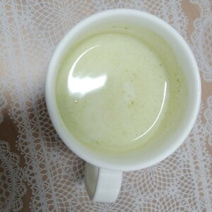 黒糖抹茶ホットミルク